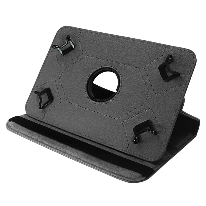 ENKAY HAT PRINCE Litchi Skin 360 Degree Rotary Leather Case for 7 inch Tablet - Black - 6