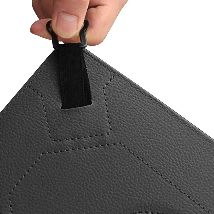 ENKAY HAT PRINCE Litchi Skin 360 Degree Rotary Leather Case for 7 inch Tablet - Black - 7