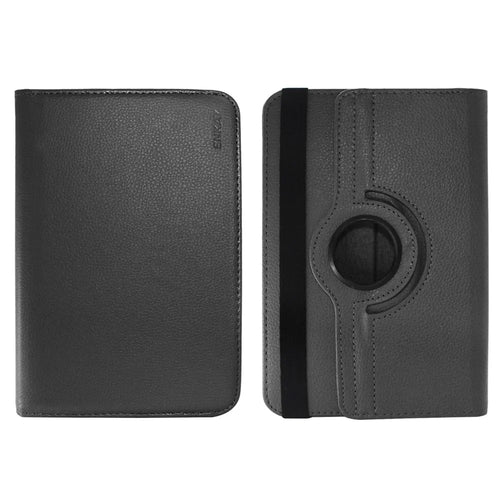 ENKAY HAT PRINCE Litchi Skin 360 Degree Rotary PU Leather Tablet Case for 10 inch Tablet - Black - 1