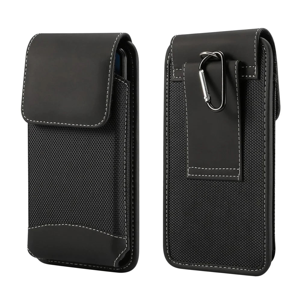5.7-6.3 inch Universal Oxford Cloth Belt Clip Phone Pouch Bag for iPhone Samsung Huawei Etc. - 1