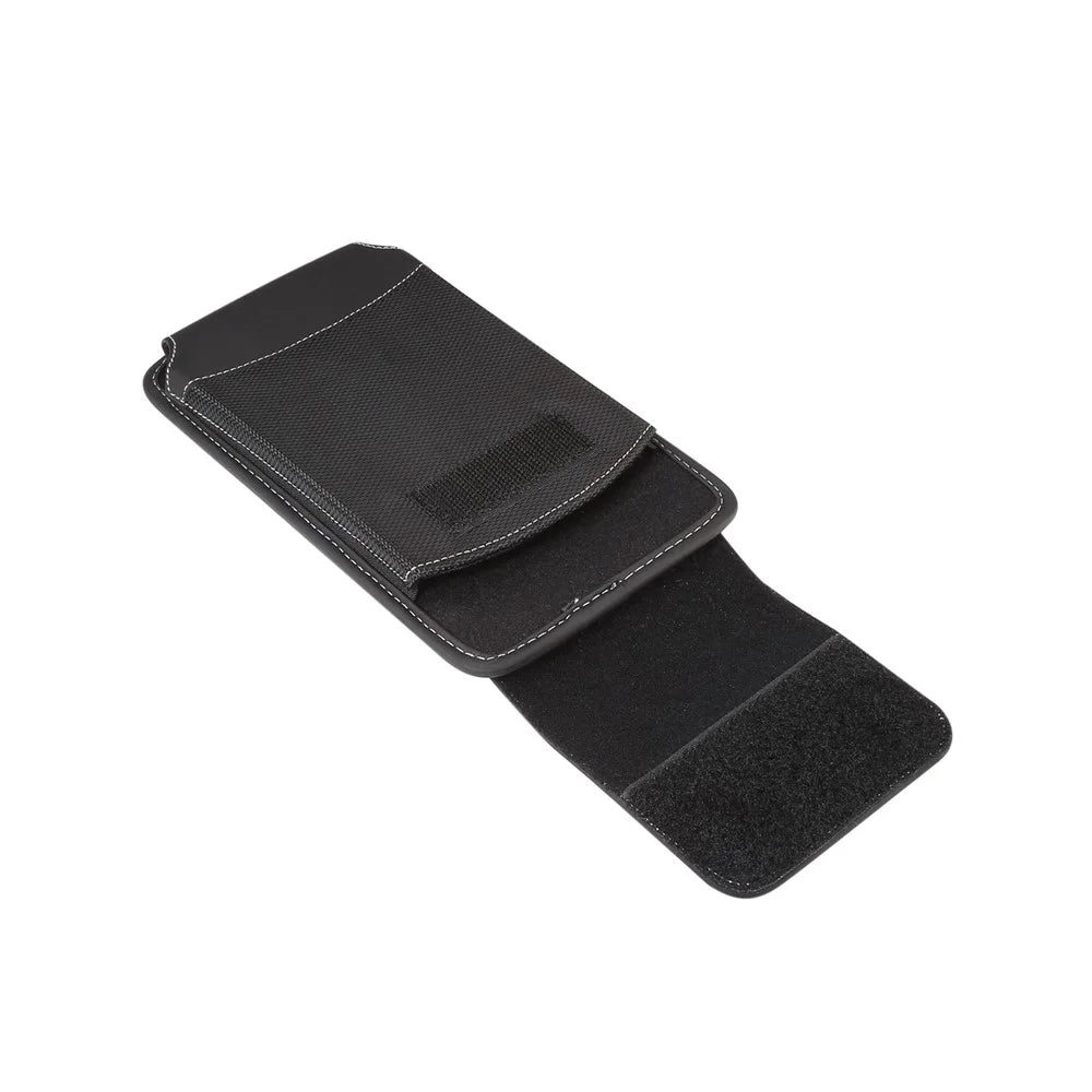 6.5 inch Universal Wear-resistant Oxford Cloth Phone Case Pouch with Belt Clip for iPhone Samsung Huawei Etc. - Black - 3