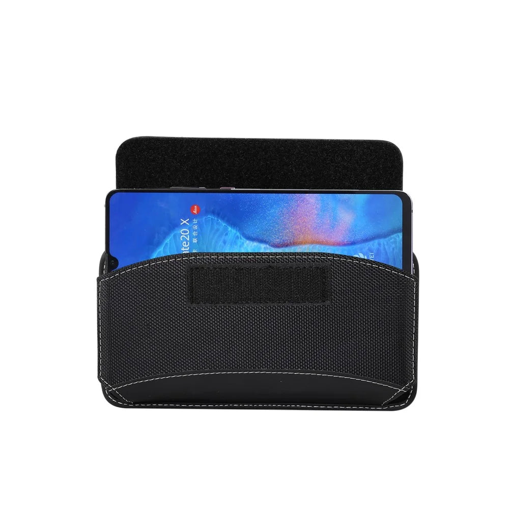 6.4-6.9 inch Universal Case Belt Clip Oxford Cloth Phone Pouch Bag for Men, Size: 18 x 9.2 x 2cm - 3
