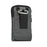 Universal 6.3-6.9 inch Phone Crossbody Pouch Nylon Waist Bag with Belt Loop for Outdoor Running Camping - Dark Grey - 2