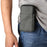 Universal 6.3-6.9 inch Phone Crossbody Pouch Nylon Waist Bag with Belt Loop for Outdoor Running Camping - Dark Grey - 5