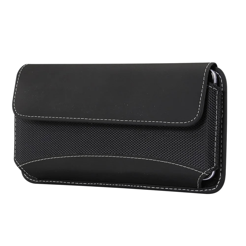 5.7-6.3 inch Oxford Cloth Universal Case Phone Pouch Bag with Belt Clip for Men (Horizontal Style), Size: 16.5 x 8.3 x 1.8cm - 1