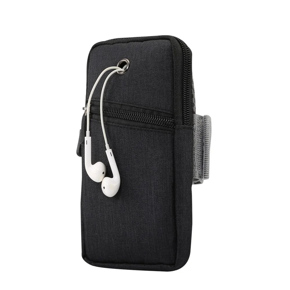 Universal Smartphones Cycling Running Fitness Armband Case, Size: 18 x 9.5cm - Black - 5