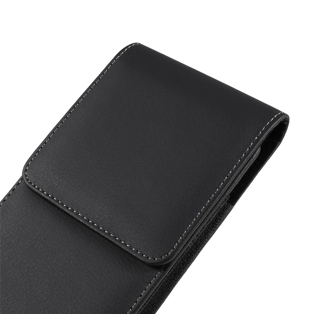 6.7 inch Universal Oxford Cloth Belt/Waist Strap Clip Phone Pouch Case for Huawei iPhone Samsung - 4