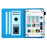 Universal Leather Case Cover with Card Storage for 7 inch Tablet - Baby Blue - 5