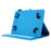 Universal Leather Case Cover with Card Storage for 7 inch Tablet - Baby Blue - 7