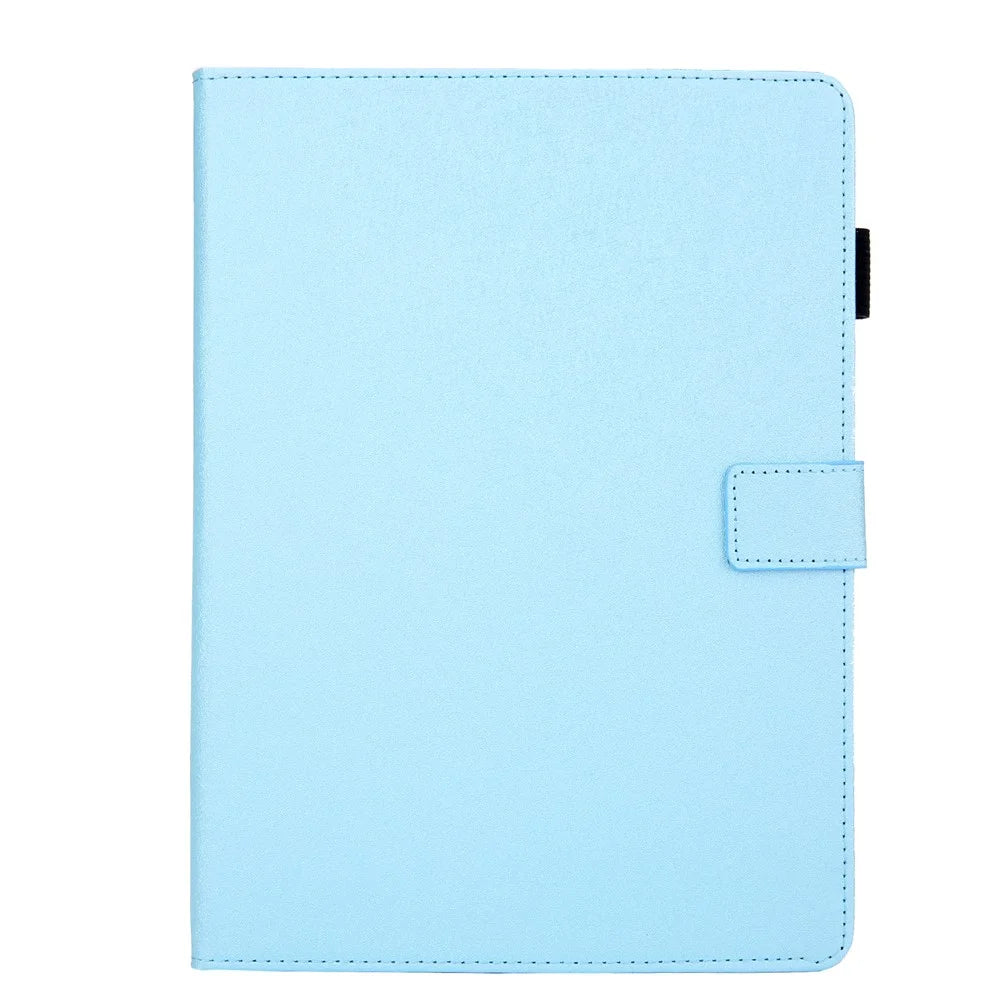 Universal Leather Case Cover with Card Storage for 8 inch Tablet - Baby Blue - 6