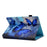 Universal Pattern Printing Card Slots Stand Leather Protective Case for 8-inch Tablet - Blue Butterflies - 5