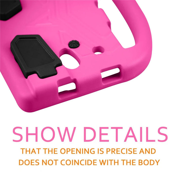 Shockproof EVA Foam Table Case Cover for Samsung Galaxy Tab E 8.0 / Tab A 8.0 (2017) / Tab A 8.0 (2018) - Rose - 3