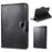 Crazy Horse Texture Leather Case Universal Tablet Cover for 10-inch Tablets - Rose - Black - 1