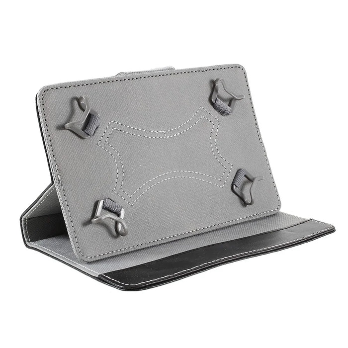 Crazy Horse Texture Leather Case Universal Tablet Cover for 10-inch Tablets - Rose - Black - 5