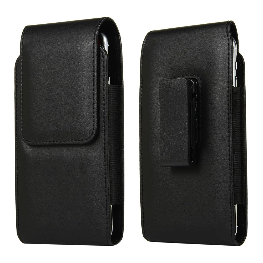 5.5 inch Universal Clip Hanging Waist Bag Card Holder Pouch Phone Case for iPhone 6 Plus/7 Plus/8 Plus - 1