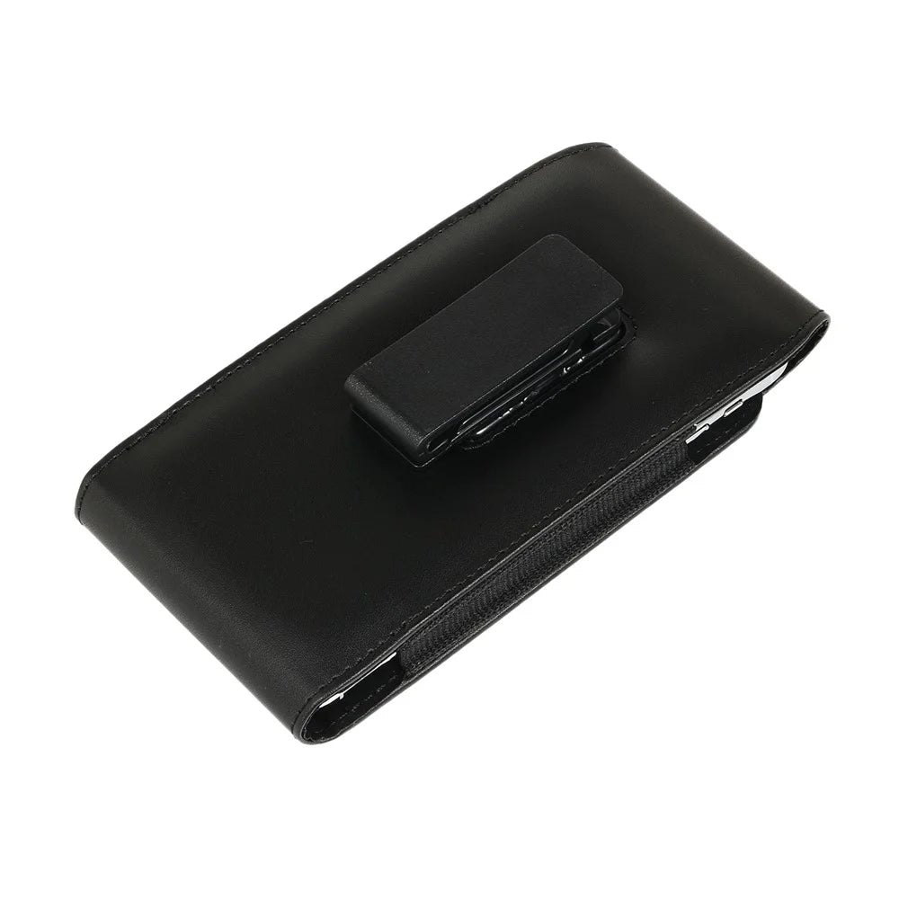6.3 inch Universal Clip-on Waist Bag Card Holder Pouch Leather Phone Cover for iPhone 11/11 Pro/XR/XS - 5