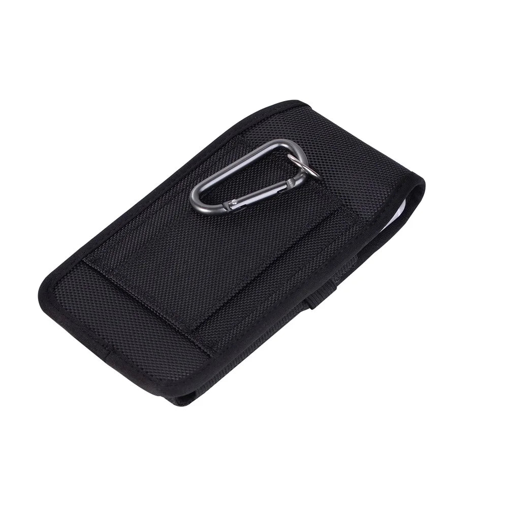5.5 inch Universal Waist Bag Phone Pouch Case with Card Holder for iPhone Samsung Huawei - 3