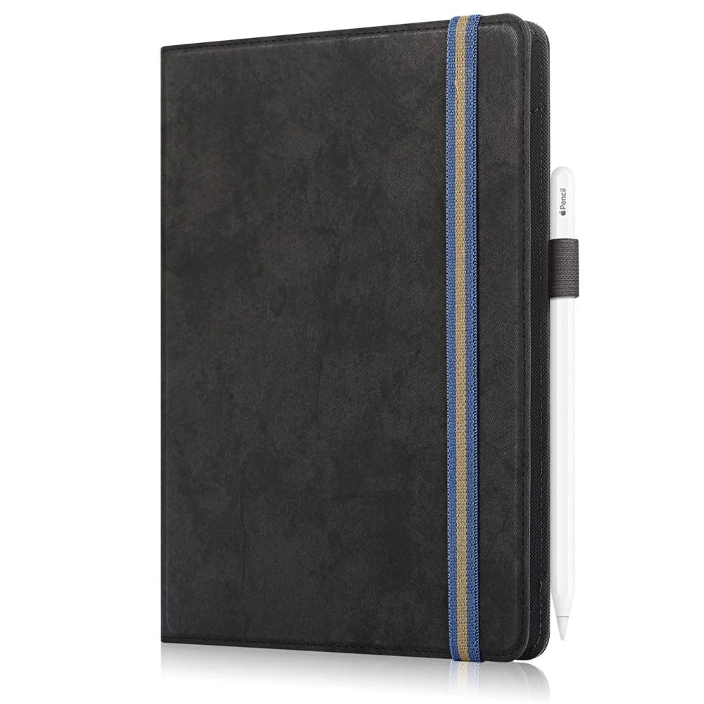 PU Leather Tablet Cover with Stand Case Universal for 9 - 10 Inches Tablet PC - Black - 4
