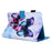 Pattern Printing Universal Leather Protective Case with Card Slots for 8-inch Tablet - Butterfly - 4