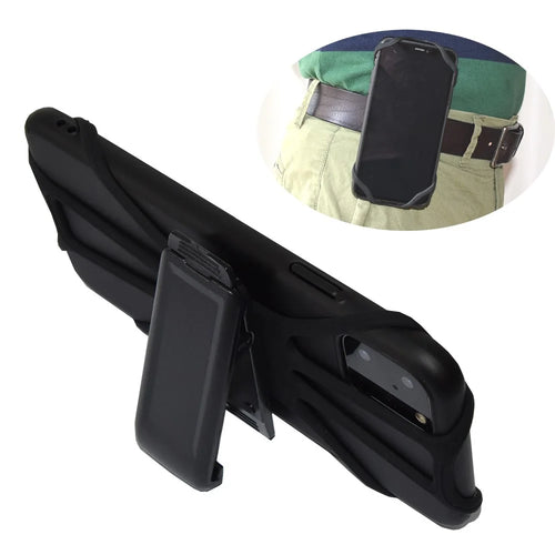 Universal Flexible Octopus Shape Phone Case + 360-degree Rotatable Belt Clip - 1