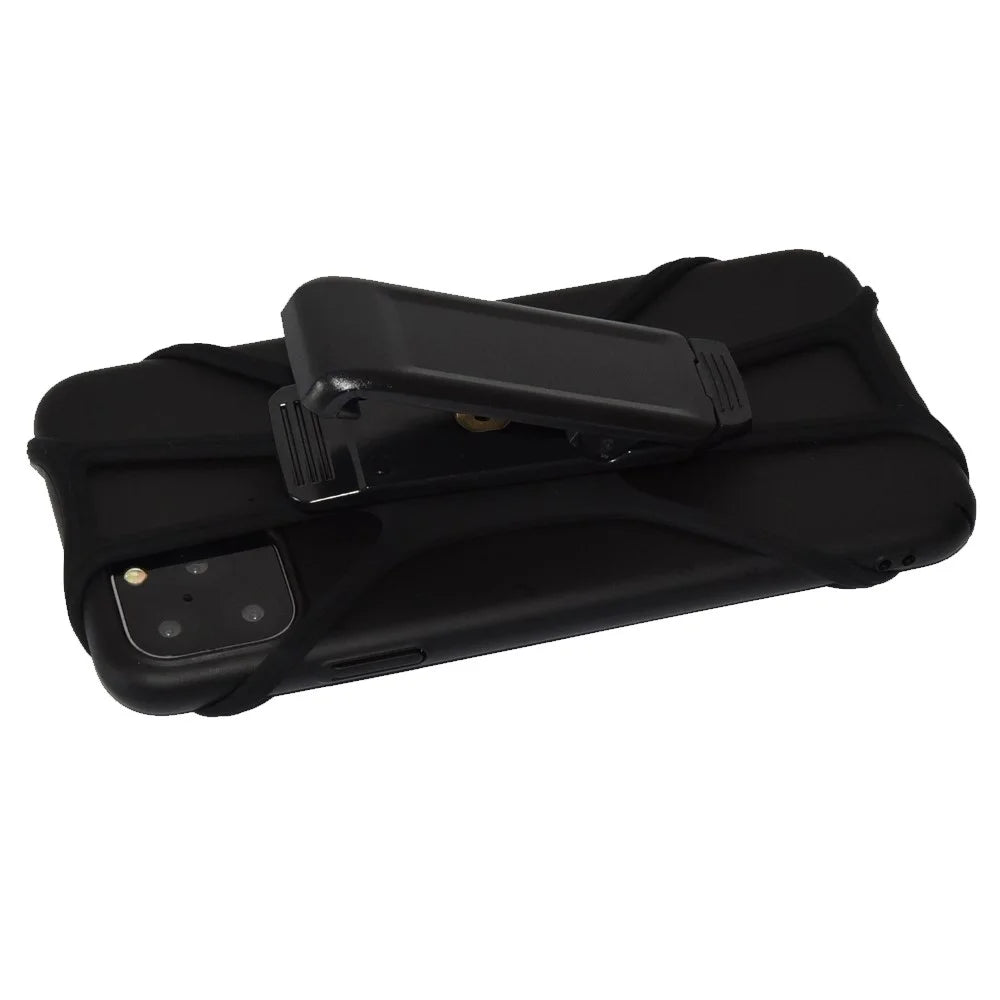 Universal Flexible Octopus Shape Phone Case + 360-degree Rotatable Belt Clip - 3