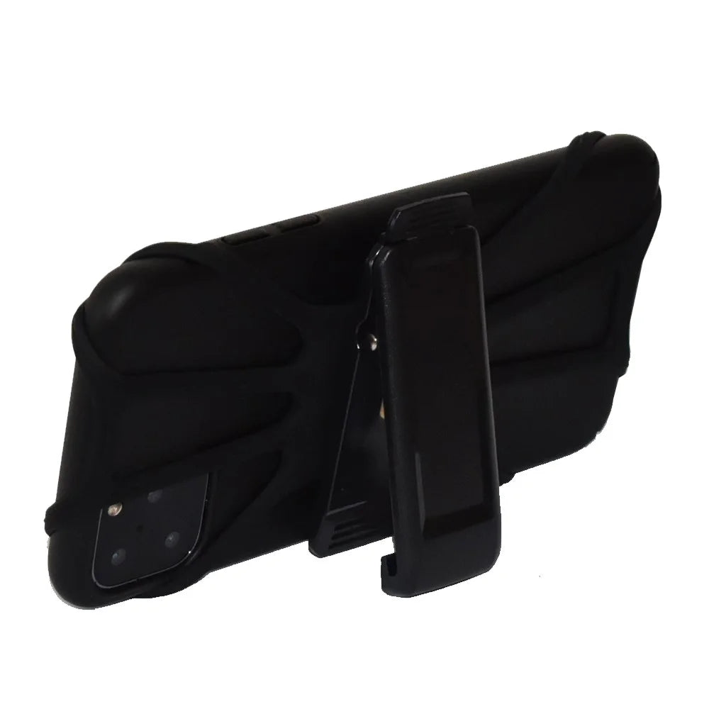 Universal Flexible Octopus Shape Phone Case + 360-degree Rotatable Belt Clip - 4