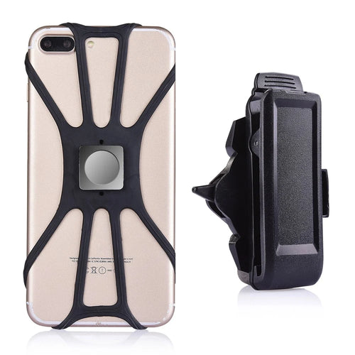 Universal Flexible Octopus Shape Magnetic Phone Shell + Belt Clip - 1