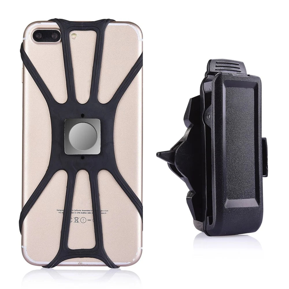 Universal Flexible Octopus Shape Magnetic Phone Shell + Belt Clip - 1