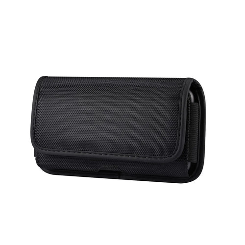 Universal Hanging Waist Bag Card Holder Pouch Men's Wallet Mobile Phone Bag for 5.4-inch Smartphones - 1