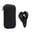 Stretch Hanging Bag  Phone Pouch Zippered Cover for iPhone 12 mini/11 Pro etc. 4.7-5.4 inch Cell Phone - Black - 1