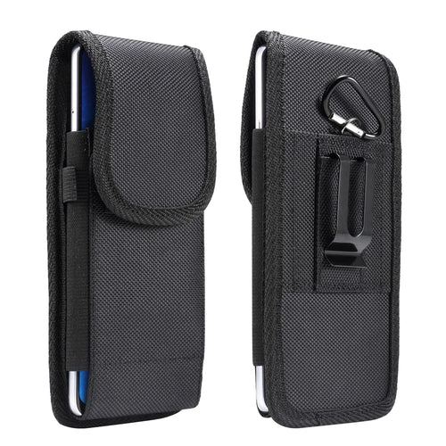 7.2 inch Universal Clip Oxford Cloth Hanging Waist Bag Card Pouch Mobile Phone Bag for iPhone Samsung Huawei - 1
