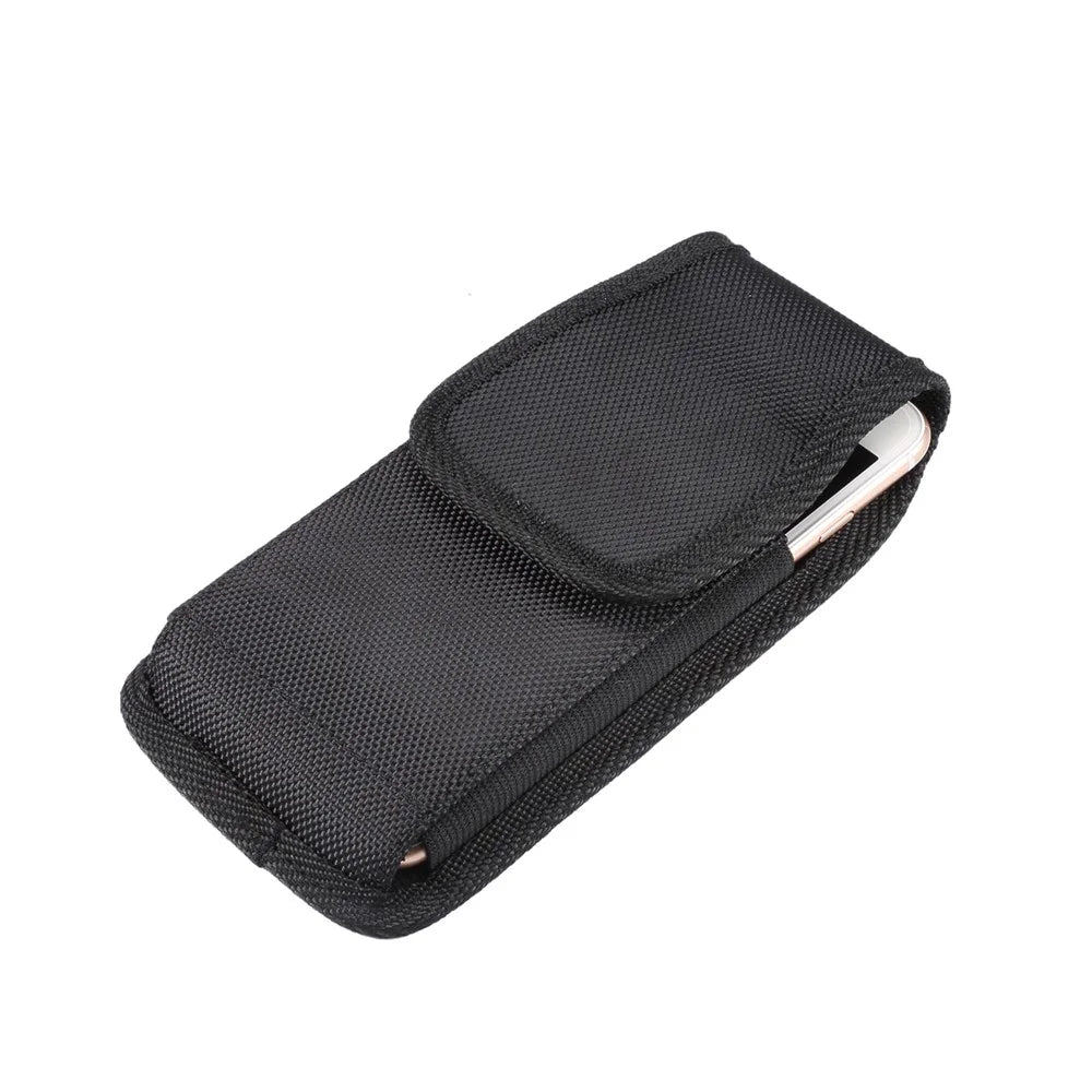 7.2 inch Universal Clip Oxford Cloth Hanging Waist Bag Card Pouch Mobile Phone Bag for iPhone Samsung Huawei - 6
