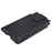 Genuine Leather Hanging Waist Bag Phone Pouch Men Side Bag Phone Case for 5.5''-6.5'' Smartphones - Black - 5