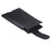 Genuine Leather Hanging Waist Bag Phone Pouch Men Side Bag Phone Case for 5.5''-6.5'' Smartphones - Black - 6