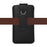 PU Leather Mobile Phone Storage Bag Case Protector Card Holder, Inner Size 18.8x10.8 cm - Black - 5