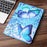 Shock-Proof Pattern Printing Universal Leather Tablet Case for 10-inch Tablets - Blue Butterfly - 5