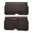 Leather Phone Belt Case Waist Bag Vertical Phone Pouch Cover Belt Clip for iPhone 11 Pro Max 5.5-6.5 inch Phone - Black - 1