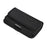 Nylon Card Bag (16.5*9*2cm) Holster Pouch Nylon Belt Case Horizontal Waist Wallet Pouch - Black - 2