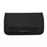 Nylon Card Bag (16.5*9*2cm) Holster Pouch Nylon Belt Case Horizontal Waist Wallet Pouch - Black - 3