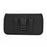Nylon Card Bag (16.5*9*2cm) Holster Pouch Nylon Belt Case Horizontal Waist Wallet Pouch - Black - 4