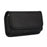 Nylon Card Bag (16.5*9*2cm) Holster Pouch Nylon Belt Case Horizontal Waist Wallet Pouch - Black - 5