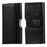 Horizontal PU Leather Belt Clip Case Phone Card Bag Holster Pouch (16.6x8.6x2cm) - Black - 1