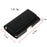 Horizontal PU Leather Belt Clip Case Phone Card Bag Holster Pouch (16.6x8.6x2cm) - Black - 2