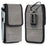Hanging Waist Bag Universal Leather Phone Pouch with RFID Blocking Technology, Size: 17x9.2x2.2cm - 1
