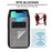 Universal Leather Phone Pouch RFID Blocking Function Hanging Waist Bag, Size: 18.5x10x2.2cm - 6