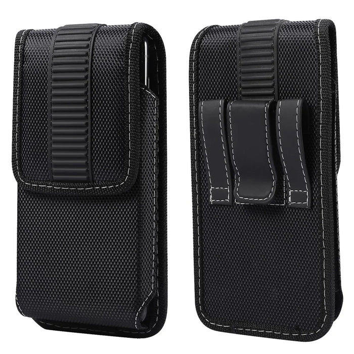 5.8-6.1inch Smart Phone Belt Loop Back Clip Waist Bag for iPhone 13 / 13 Pro / 12 / 12 Pro - 1