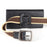 PU Leather Horizontal Belt Holster (18.5x10x2.5cm) Carrying Cell Phone Holder Belt Clip Holder Case Pouch - Black - 7