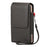 PU Leather Belt Clip Pouch Belt Loop Purse Waist Bag Dual Phone Slots + Card Slots for Phone Size Between 6.7-6.9 Inches - 2