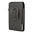 PU Leather Belt Clip Pouch Belt Loop Purse Waist Bag Dual Phone Slots + Card Slots for Phone Size Between 6.7-6.9 Inches - 3