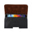 For 6.7 - 6.9-inch Phone Textured Genuine Split Leather Phone Bag Waist Belt Loop Clip Cellphone Pouch - 4